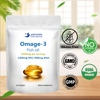 OEM/ODM Omega 3 Fish Oil 4200 mg Softgel Capsule Supplement Health Support for Brain Skin Bone for Adults
