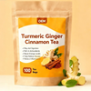 Organic Turmeric, Ginger & Cinnamon Tea - Supports Digestion, Brain Health, and Weight Management