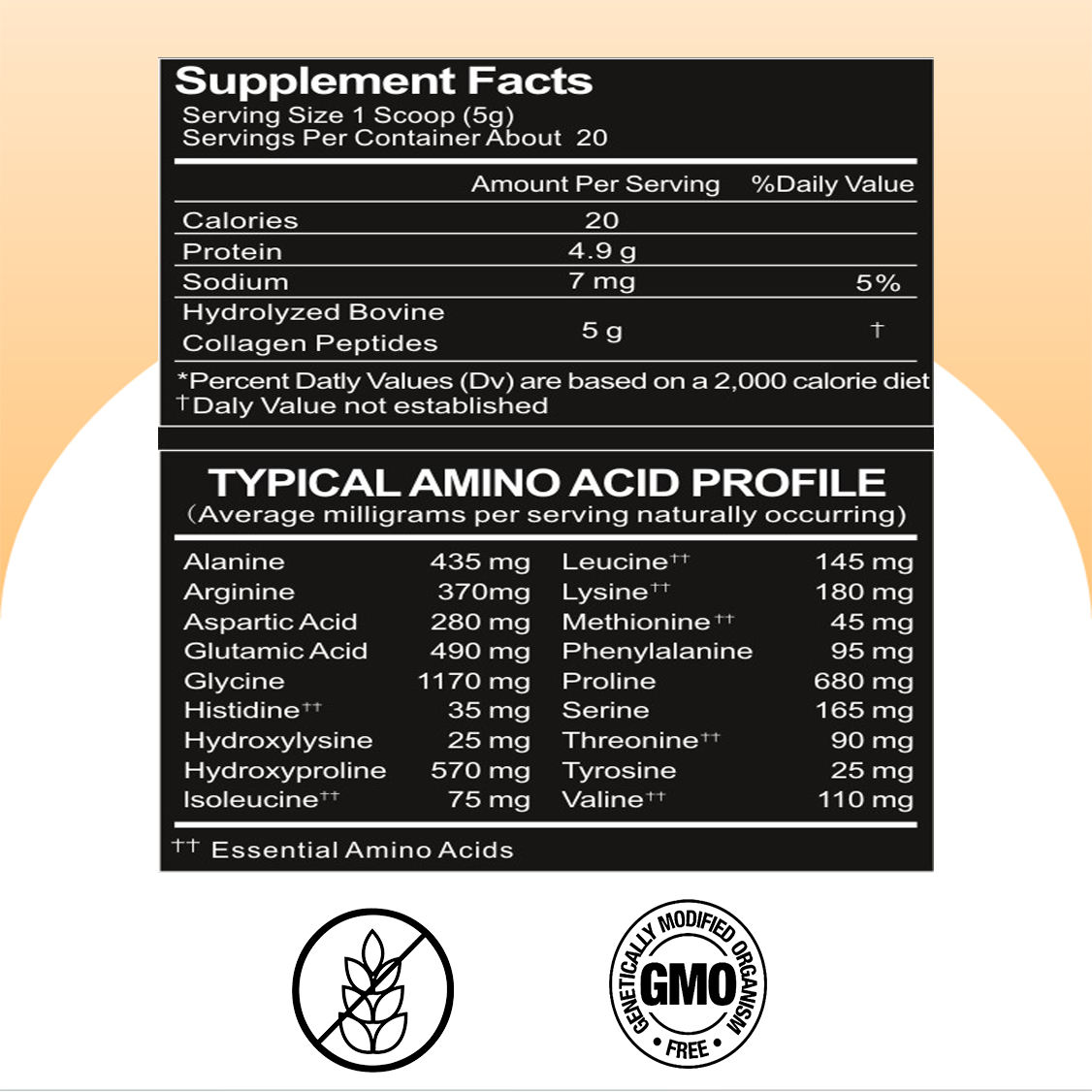 OEM/ODM PureGrass Hydrolyzed Beef Protein 300g Gluten-Free Collagen Peptides in Chocolate Non-GMO for Adults