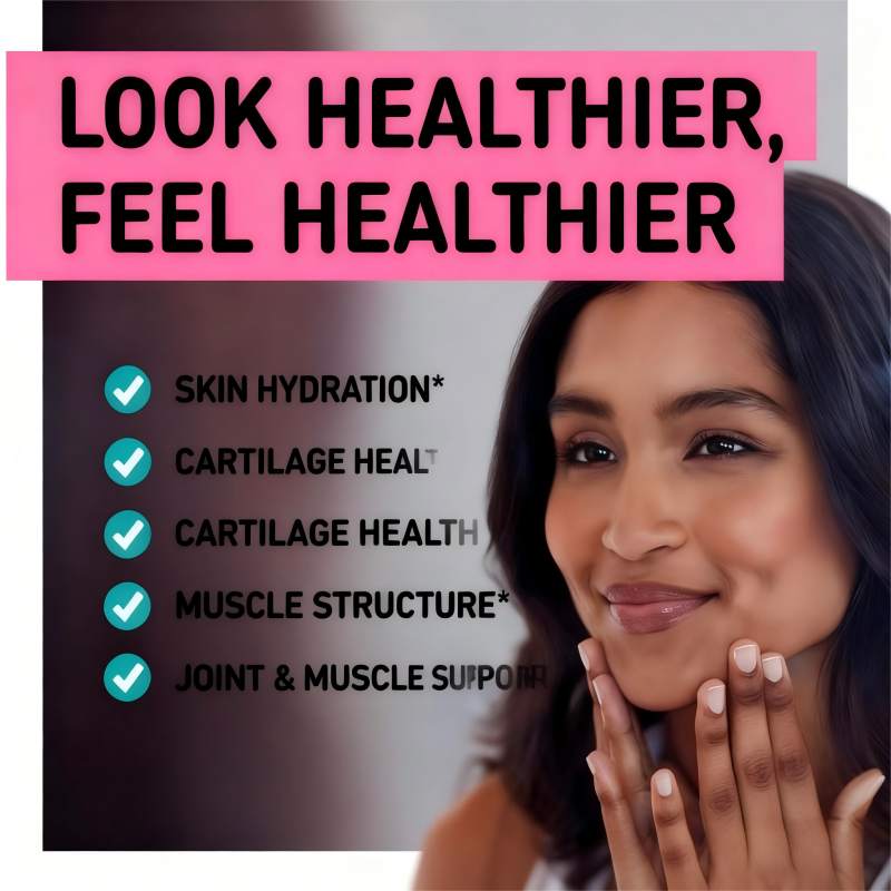 OEM 600g Health Food-Grade Collagen Powder, Supports Skin And Hair Health, Antioxidant Protection