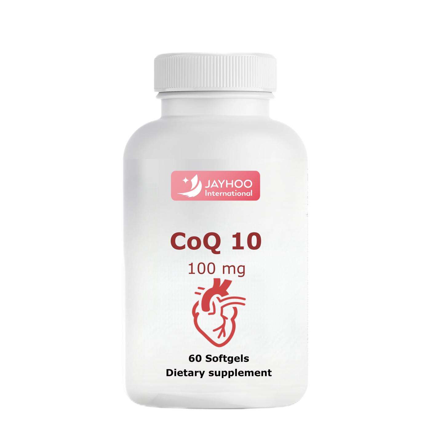 OEM Adult Heart Health Support Triple Absorption Water- and Fat-Soluble Coenzyme Q10 Capsules