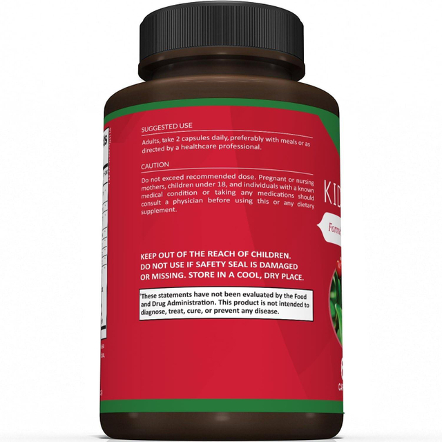 High Quality Kidney Support Formula 60 vegan nutrition Capsules 