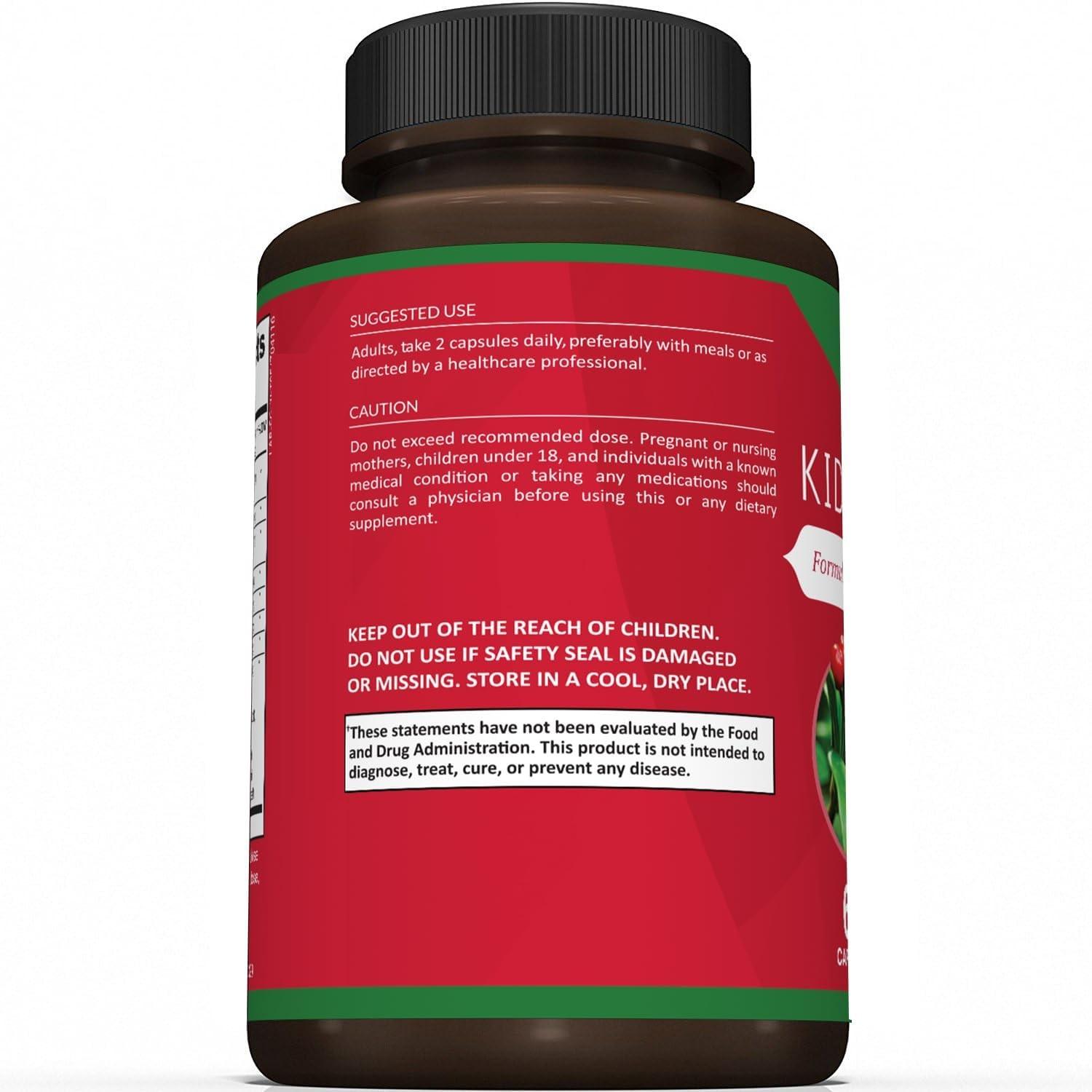 High Quality Kidney Support Formula 60 vegan nutrition Capsules 