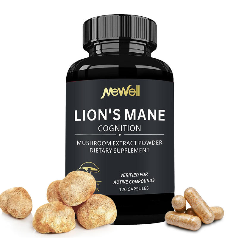 100% Lion Mane Mushroom Extract Capsule
