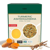 100% Organic Turmeric Root Blend Health Tea Caffeine Free Loose Tea Box