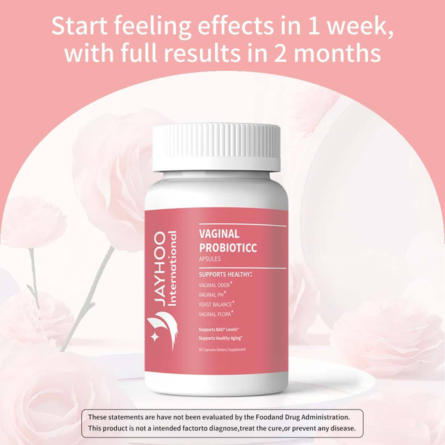 Prebiotick&eacute; a probiotick&eacute; kapsle podporuj&iacute; tr&aacute;ven&iacute; a chr&aacute;n&iacute; žensk&eacute; vagin&aacute;ln&iacute; zdrav&iacute; 