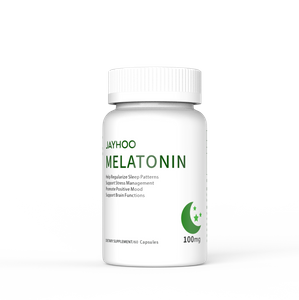 JAY HOO Melatonin Capsules, Help You Enjoy A Deep And Restful Sleep, 60 Capsules