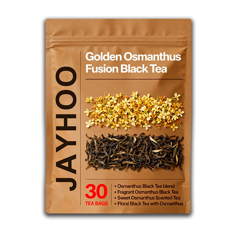 Premium Osmanthus Black Tea - Fragrant Osmanthus Blended with Mellow Black Tea, Bulk Supply & Wholesale, No Additives