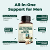 Men's Daily Complex Mineral & Multivitamin Supplements with Antioxidant Properties 60-Pill Multivitamins for Optimal Health