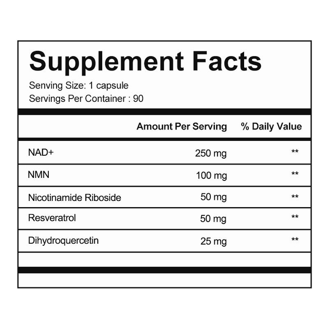 OEM NAD Beauty and Whitening Capsules - Brighten Skin, Reduce Spots, Anti-Aging