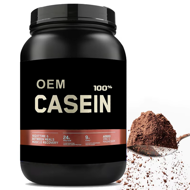  Muscle Recovery Chocolate Slow Digesting 100% Micellar Casein Protein Powder