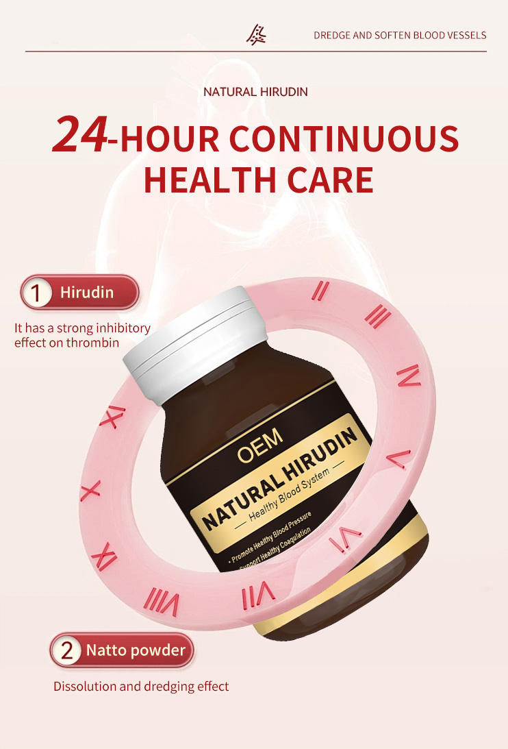 OEM/ODM Natural Hirudin Herbal Supplements for Adult Use Capsules for Adults