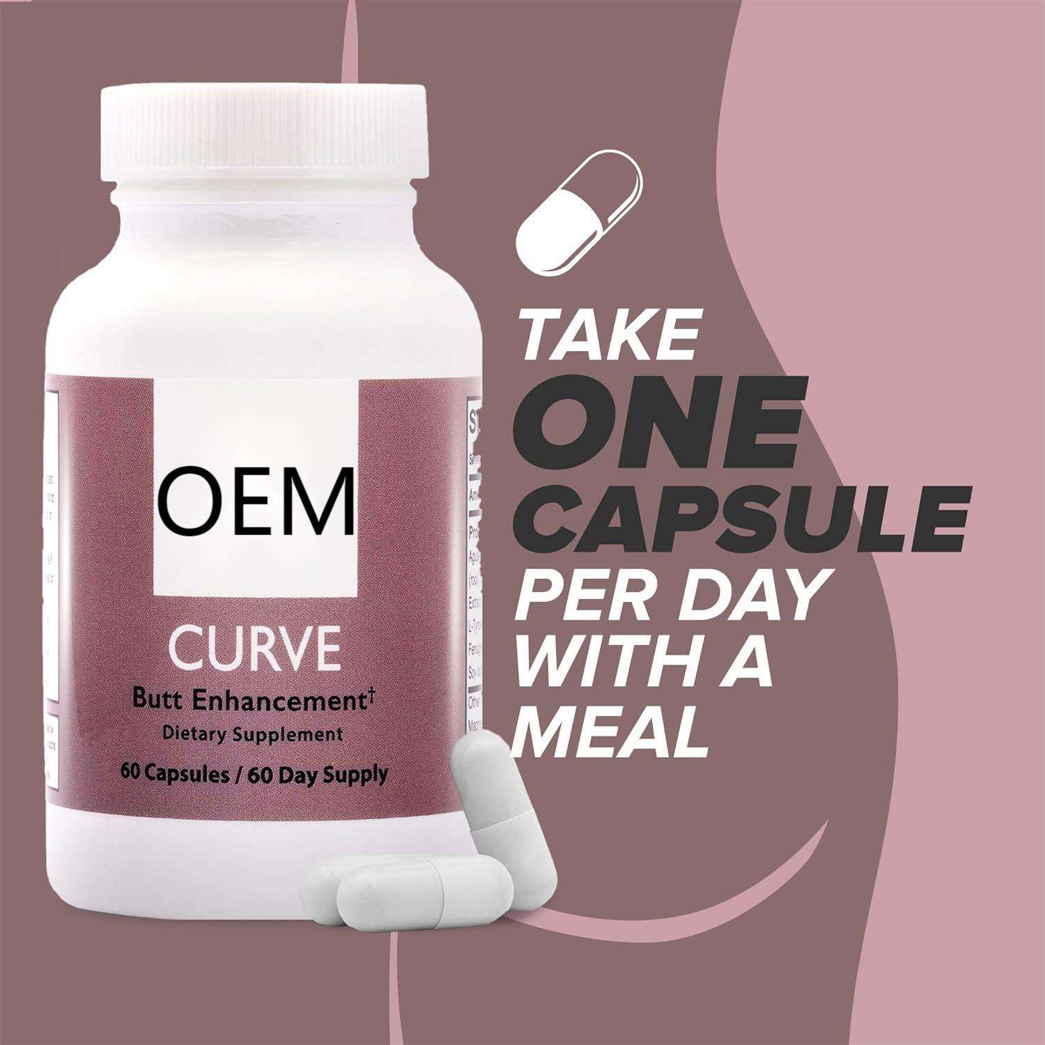 OEM Butt-lifting Supplement, Helps Enhance The Hips And Thighs, All-natural with No Side Effects