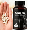120 Maca Capsules Non-GMO Ayurvedic Cordyceps Black Maca Root Capsules Vegetarian Maca Capsules