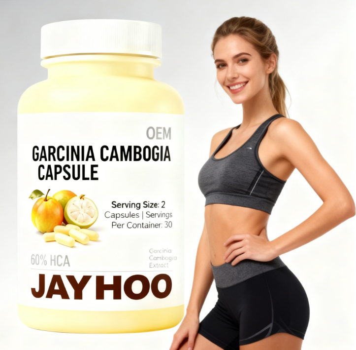 OEM/ODM Garcinia Cambogia Extract with 60% HCA Weight Loss Appetite Suppressant and Fat Burner Dietary Supplement Capsules