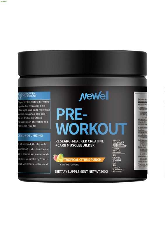 Pre-workout Creatine Powder