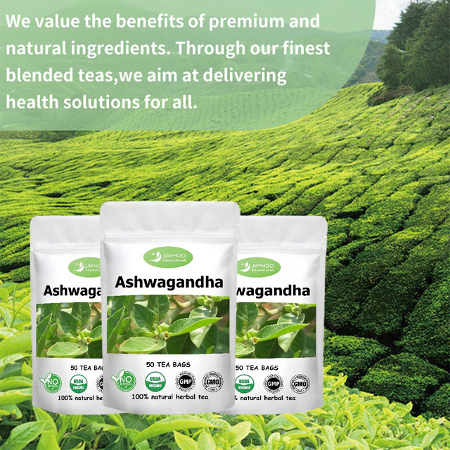 OEM/ODM Ashwagandha Tea 100% Natural Organic Provides Energy And Relaxes The Body