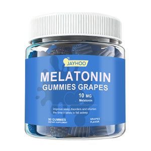 Adult Sleep Aid Melatonin Gummies, Grape Flavor, Customizable 90 Gummies