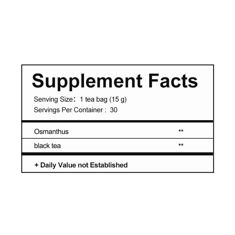 Premium Osmanthus Black Tea - Fragrant Osmanthus Blended with Mellow Black Tea, Bulk Supply & Wholesale, No Additives