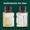 Men's Daily Complex Mineral & Multivitamin Supplements with Antioxidant Properties 60-Pill Multivitamins for Optimal Health