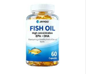 OEM/ODM 6000mg Fish Oil Softgels, containing EPA DHA Omega-3, Non-GMO, Suitable for Adults, Supports Brain and Blood Health