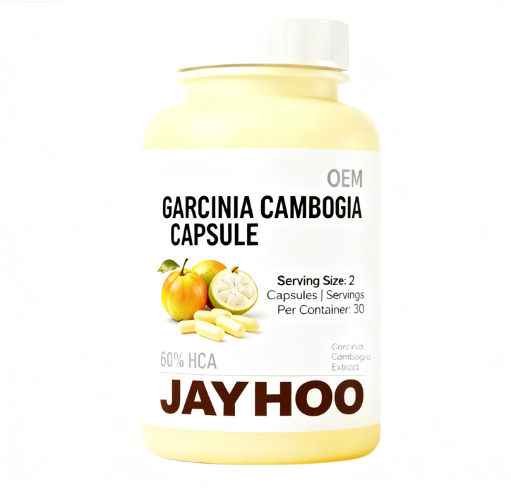 OEM/ODM Garcinia Cambogia Extract with 60% HCA Weight Loss Appetite Suppressant and Fat Burner Dietary Supplement Capsules