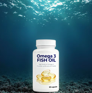 OEM/ODM 6000mg Fish Oil Supplement, containing EPA and DHA Omega-3, Non-GMO, Suitable for Adults.