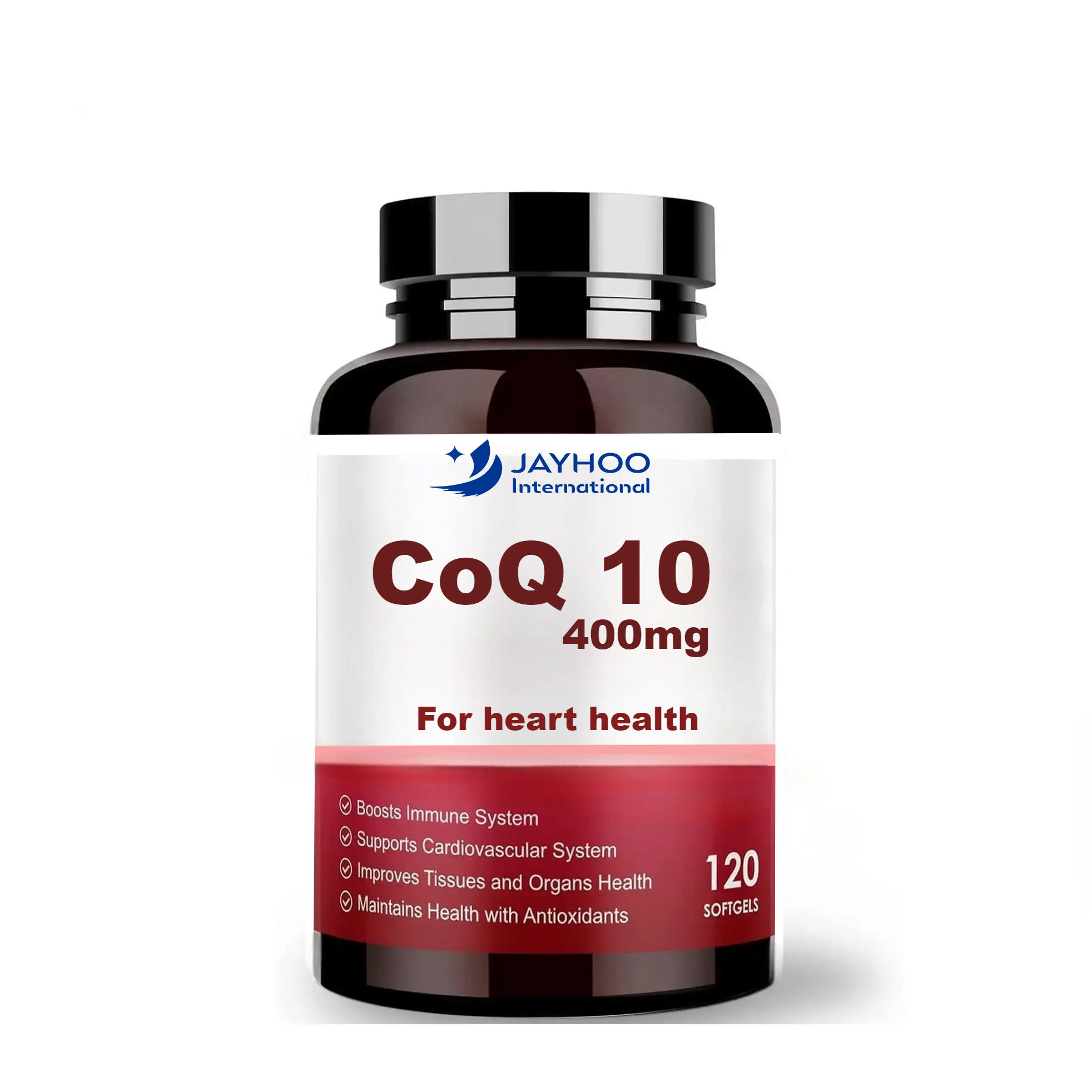 EOM/ODM Coenzyme Q10 Heart Health Soft Capsules Multi-Ingredient Formula for Blood Circulation