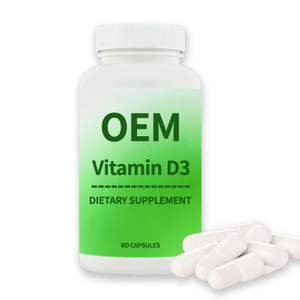 Vitamin D3 Capsules Support Bone and Dental Health and Enhance Calcium Absorption