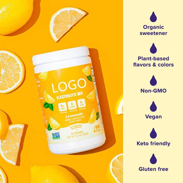 Lemon-flavored Electrolyte Powder