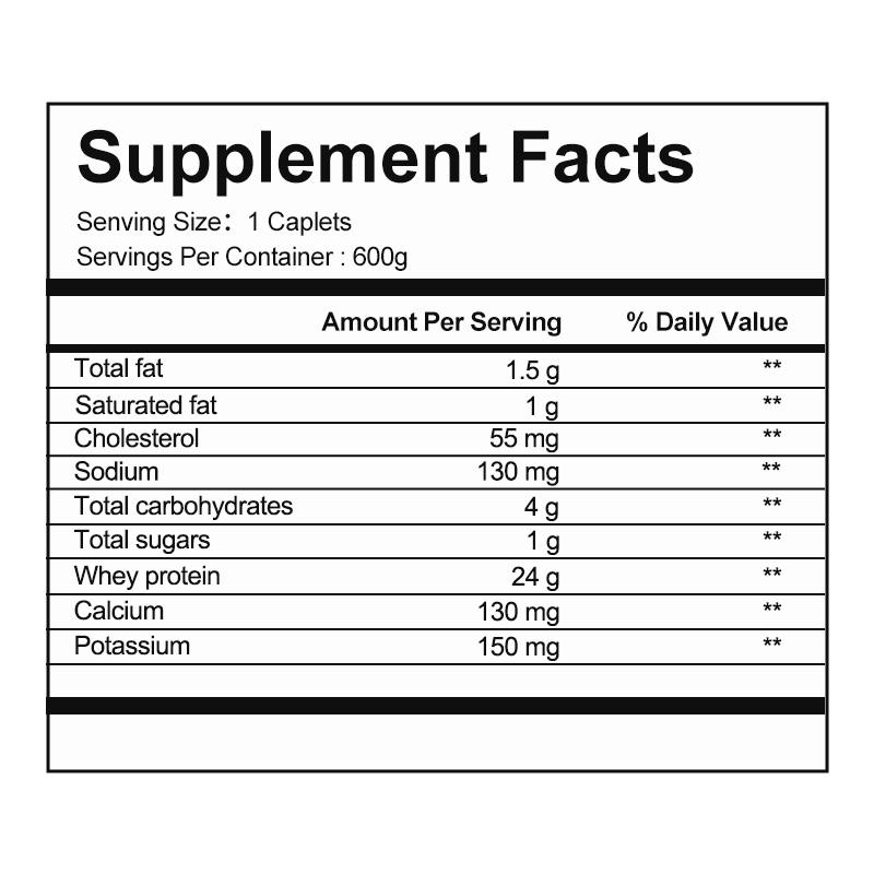 OEM/ODM Vanilla Protein Powder with Whey And Plant-Based Options To Help Muscle Recovery And Weight Management