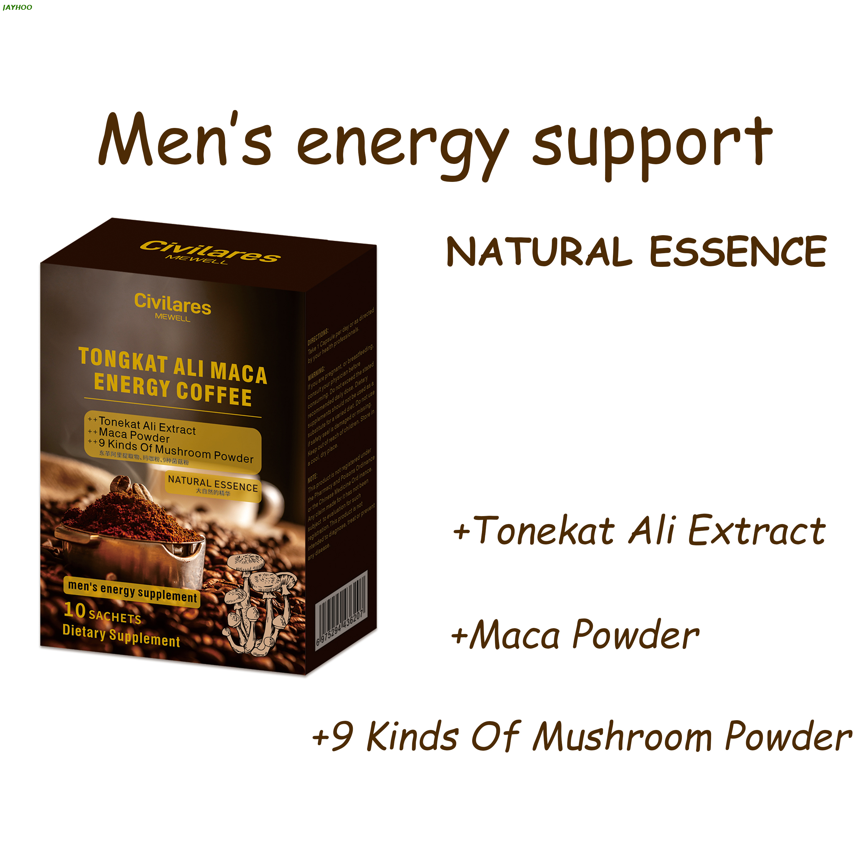 Tongkat Ali Maca Energy Coffee