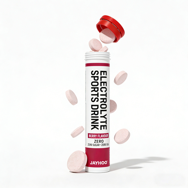 OEM/ODM Electrolyte Tablets - Hydrating Tablets Rich in Vitamin C, 0 Calories, Sugar-Free, Enhances Hydration, Berry Flavor