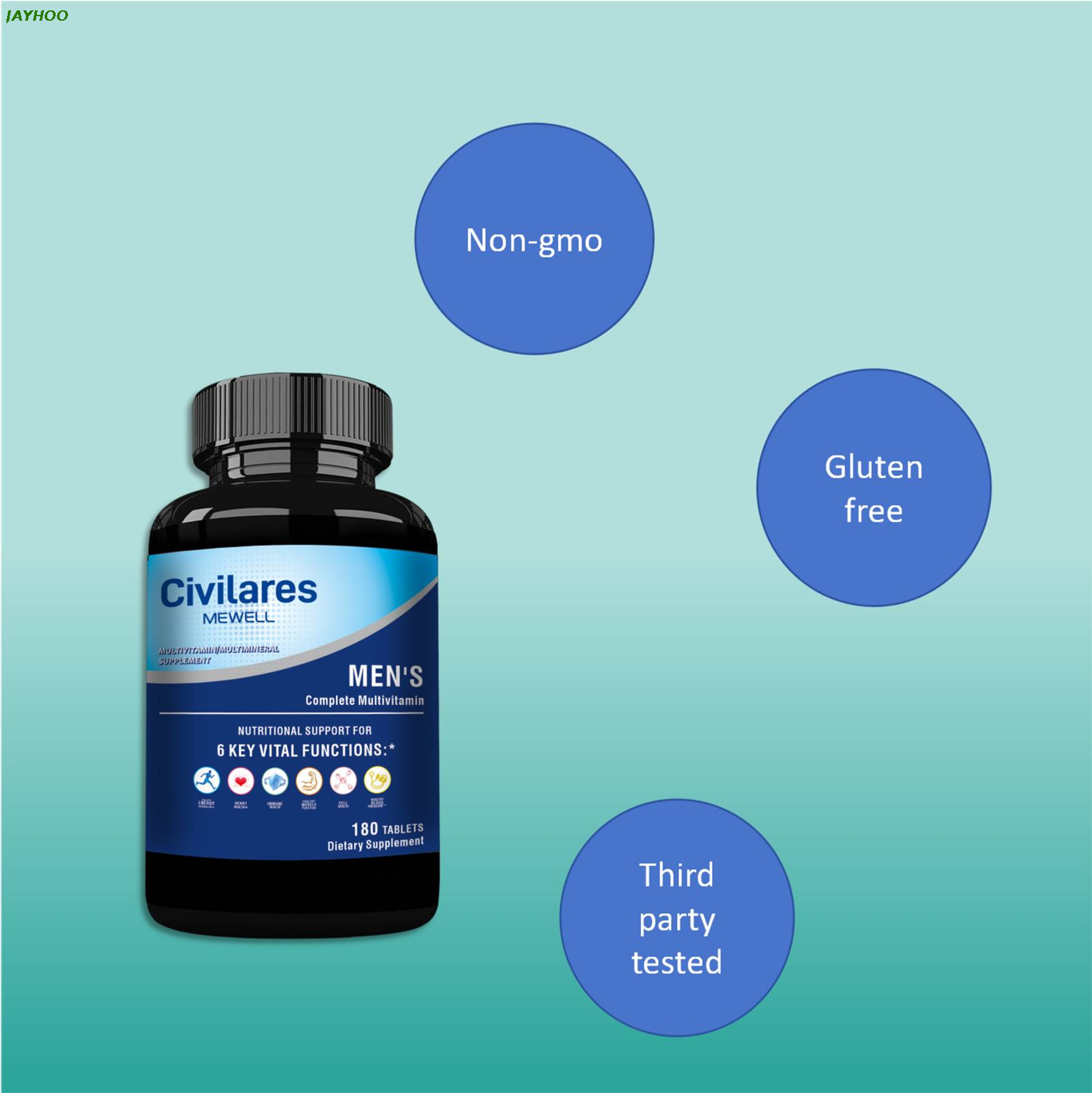 MEN'S Complete Multivitamin Tablets