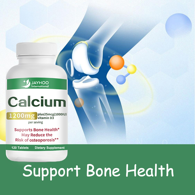 Calcium Vitamin D3 Tablet for Bone Health Supplement