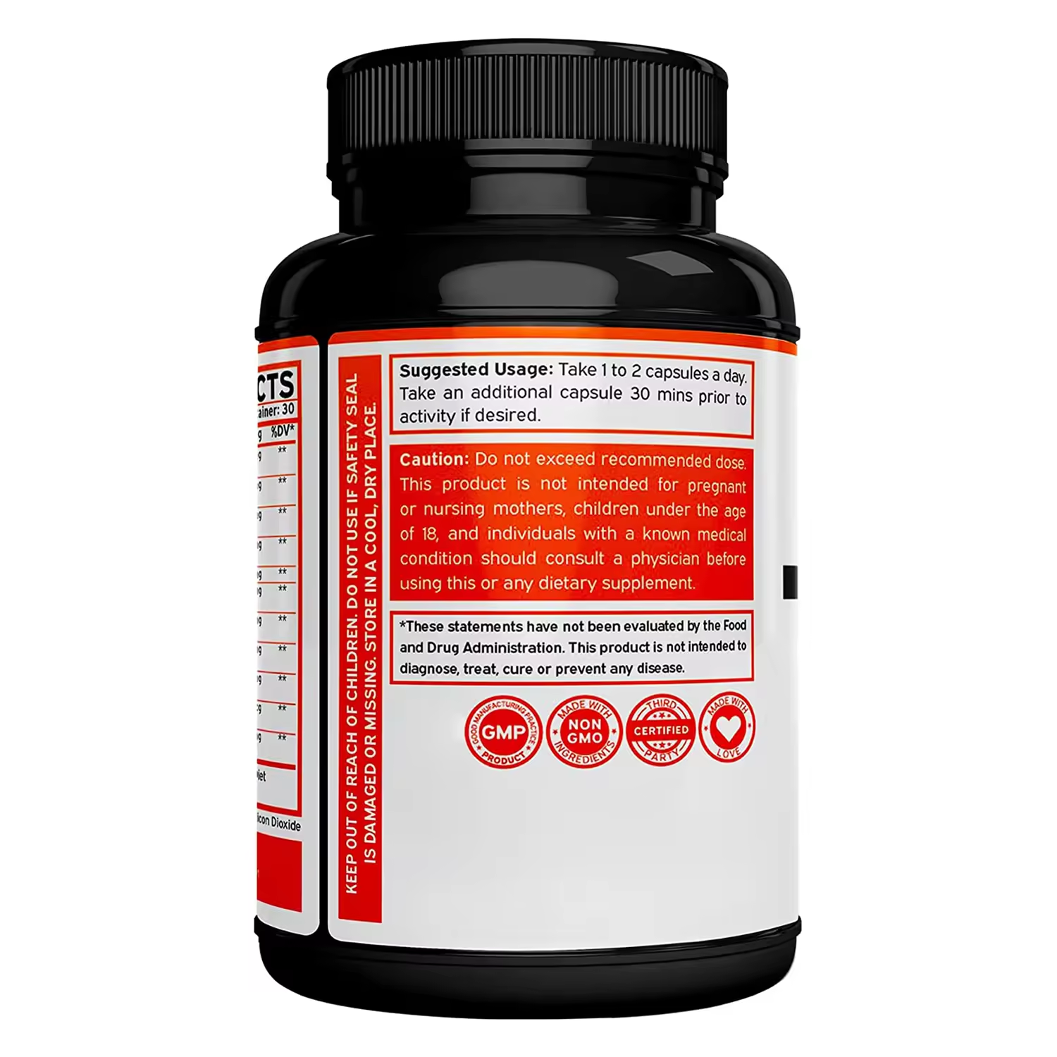 Epimedium 60 Capsules Daily Nutritional Capsules