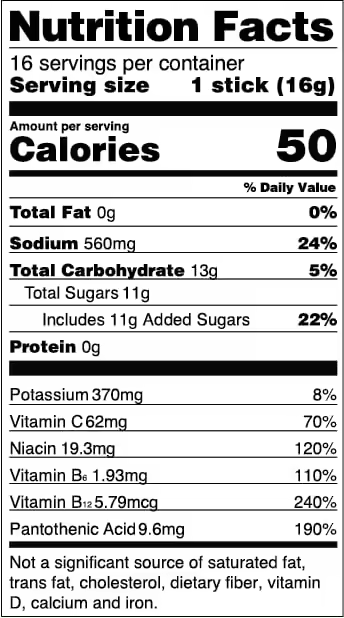 Hydrating Electrolyte Powder Supplement Drink