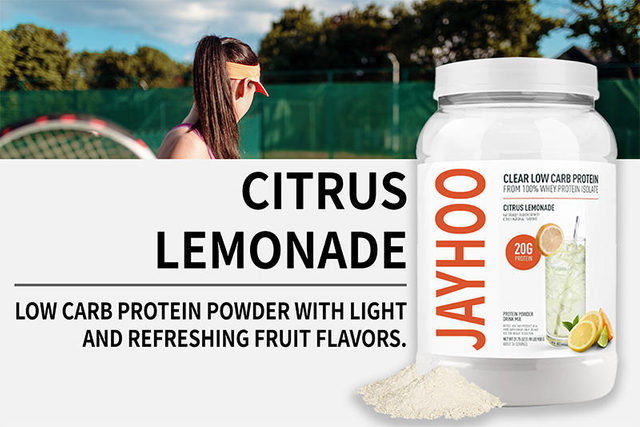 OEM/ODM Engergy Supplement Citrus Flavor Whey Protein Fitness Supplement