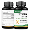 OEM 5000 IU Vitamin D3 K2 Softgels Adult Immune System Support Promotes Calcium Absorption