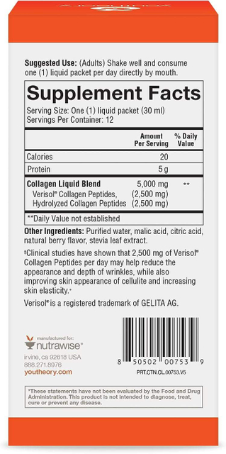 OEM Oral Liquid Collagen Solution, Containing Collagen Peptides And Amino Acids, Gluten-free