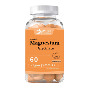 OEM Private Label 400 mg Magnesium Glycine Vegan Gummies Vitamins for Adults 