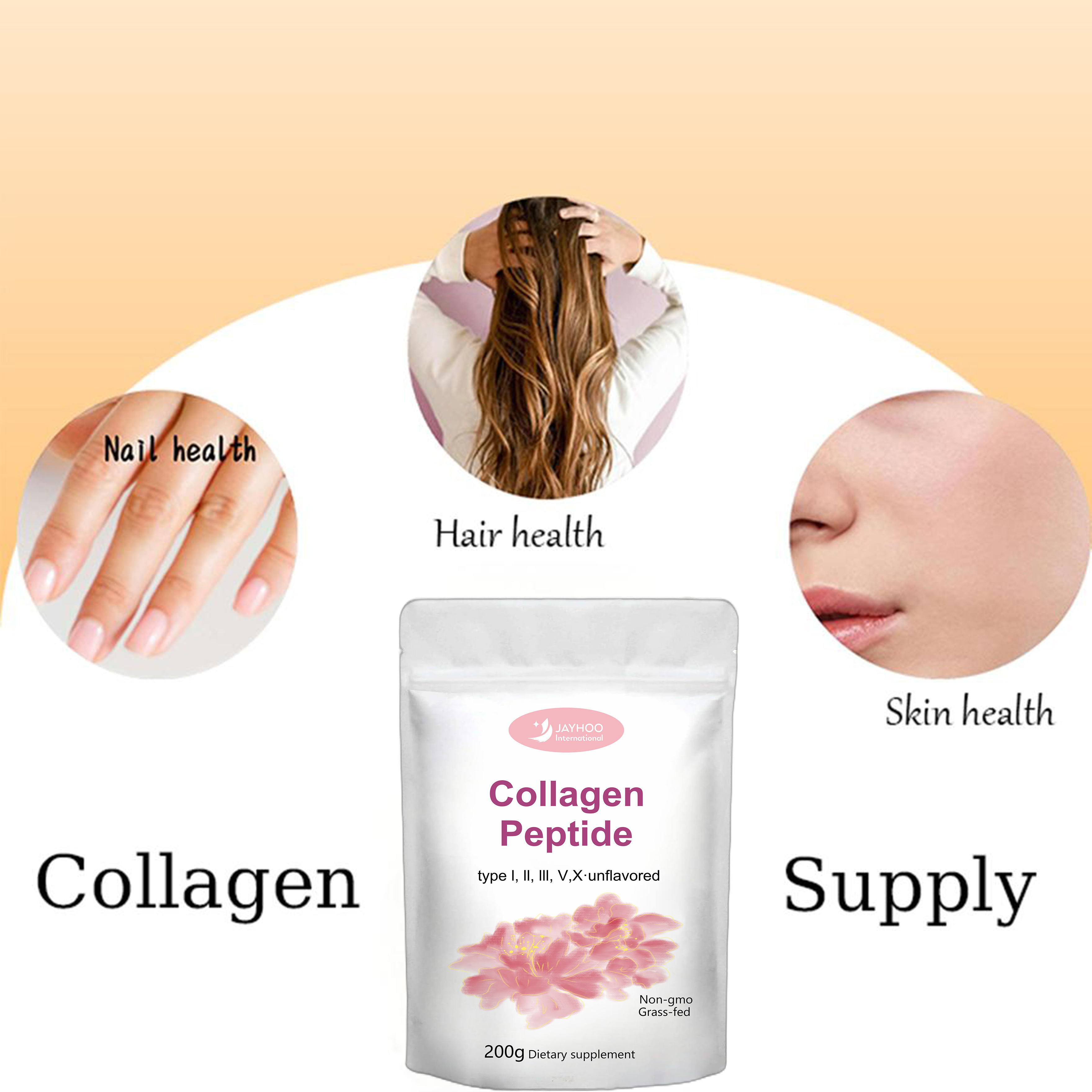 8-in-1 Full-Spectrum Collagen Peptide Powder, Advanced Formula, Multiple Benefits