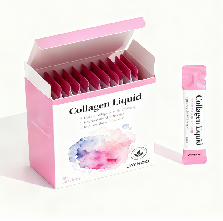 Women's Glowing Skin Beauty Oral Liquid Supplement with Cubilose Collagen Peptides Bone & Joint Support 21.5g for Adults