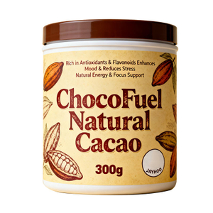 Customizable Natural Cocoa Powder, Rich in Antioxidants And Flavonoids, Boosts Mood And Energy, Vegan, Non-GMO