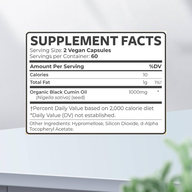 Softgel s olejem z čern&yacute;ch semen